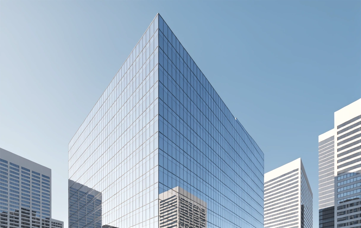 Financial district architecture